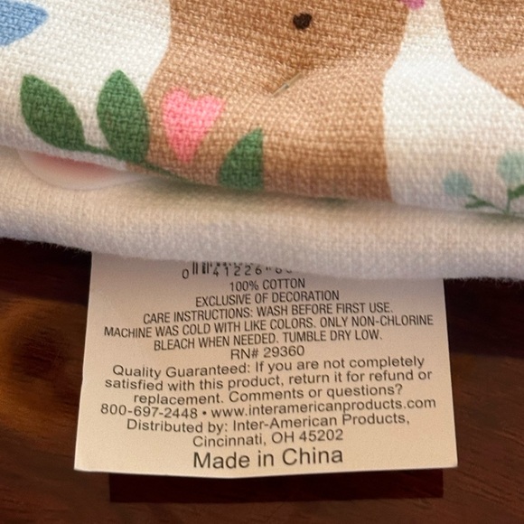 100% Cotton Easter Hand Towel Bundle *NWT* - Picture 6 of 12